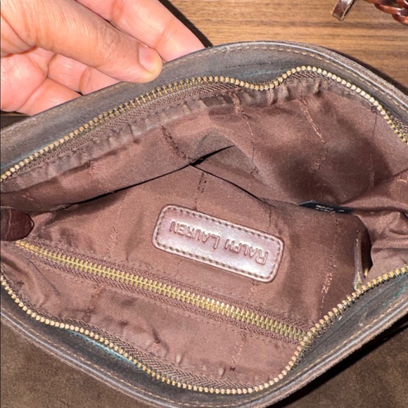 Vintage rare Ralph Lauren Suede bag - Picture 12 of 14
